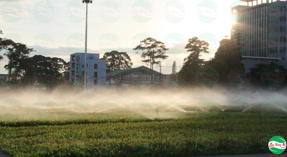 Tưới tự động Quảng Trường Gia Lai